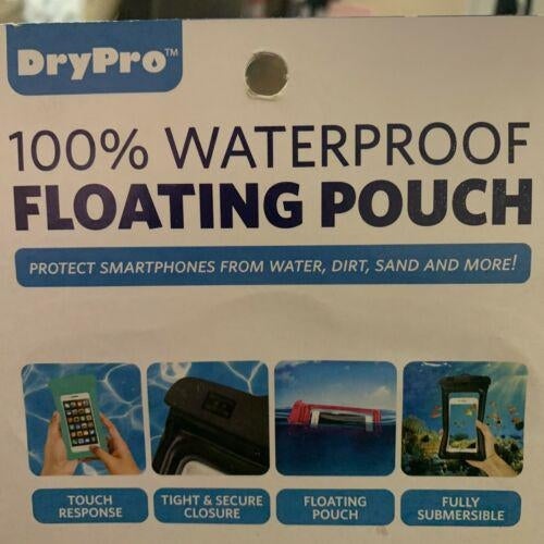 DryPro 100% Waterproof Floating Pouch Keep Your Essentials Safe
